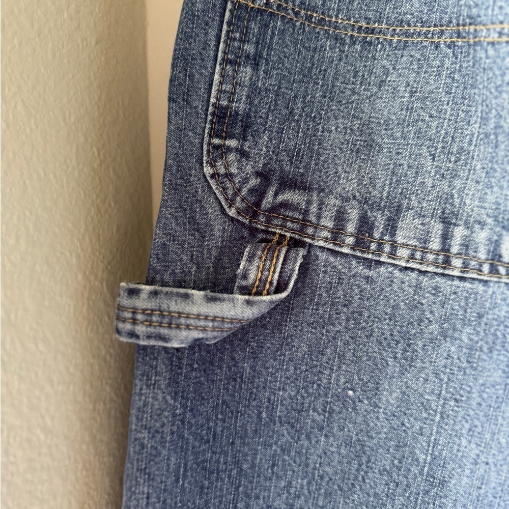 Old Mill Relaxed Fit Blue Jeans for Men - Picture 2 of 4